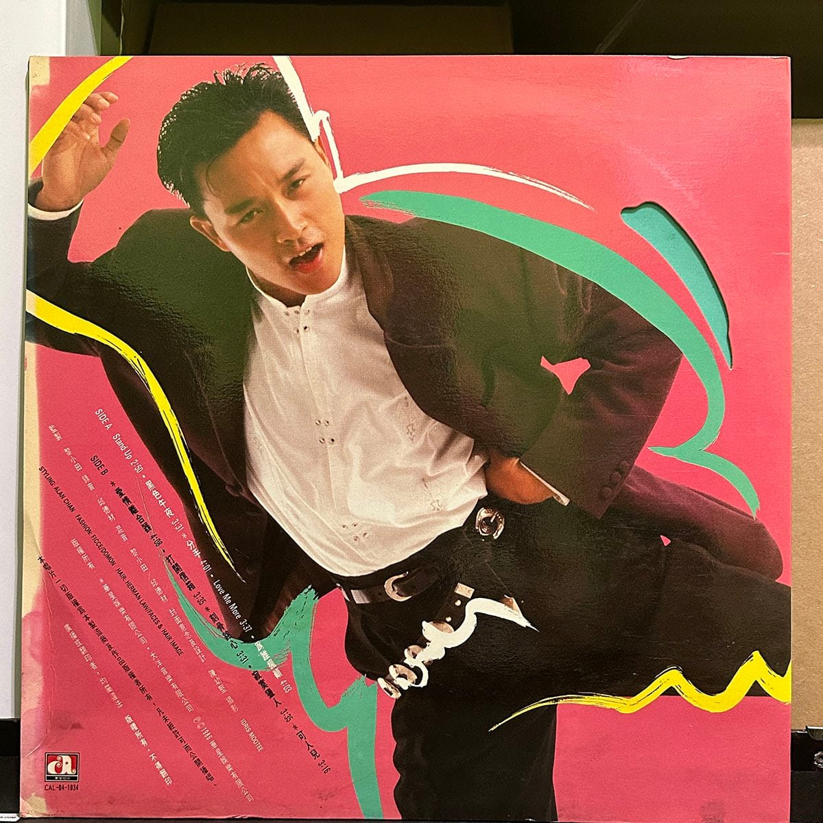 回收張國榮- Stand Up 黑膠CD-香港回收閑置黑膠唱片CD