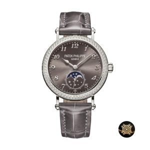 回收百達翡麗PATEK PHILIPPE複雜功能時計女裝月相顯示腕表2023年東京限量版7121.200G-010