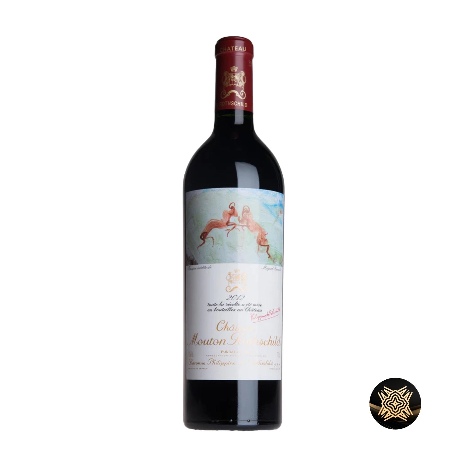 回收木桐/武當2012年系列紅酒Mouton Rothschild Pauillac 1er Cru 2012