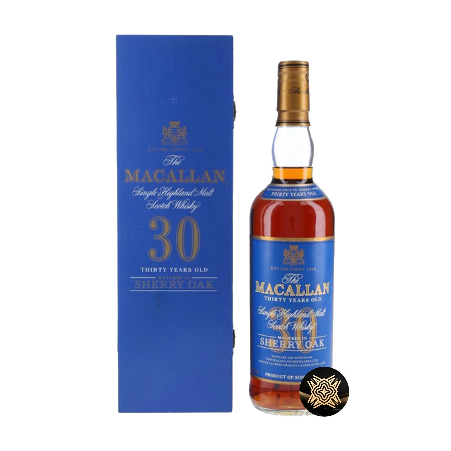 港澳高價上門回收麥卡倫 Macallan 30藍色木盒