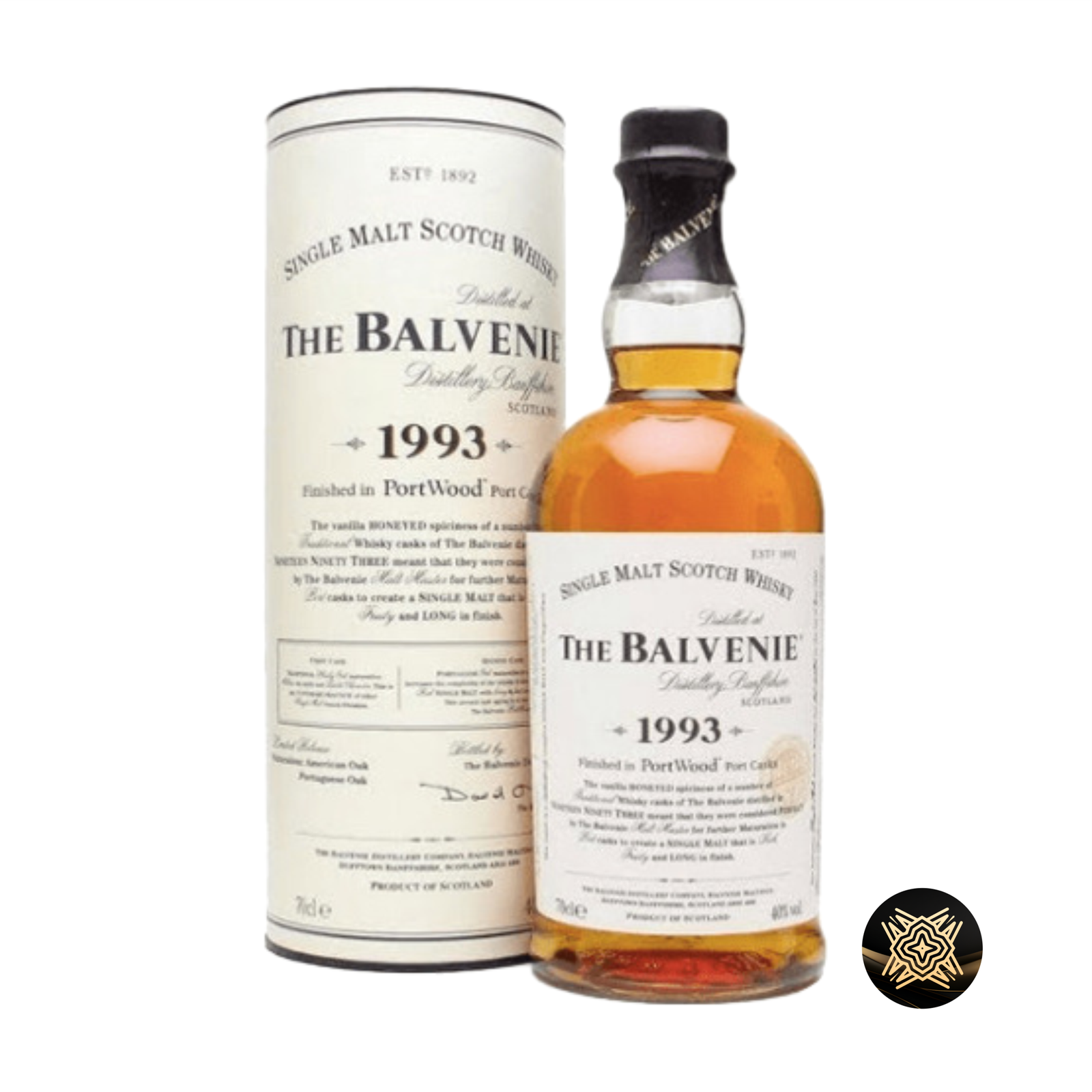 回收百富1993 PORTWOOD The Balvenie Portwood 1993 Single Malt Scotch Whi