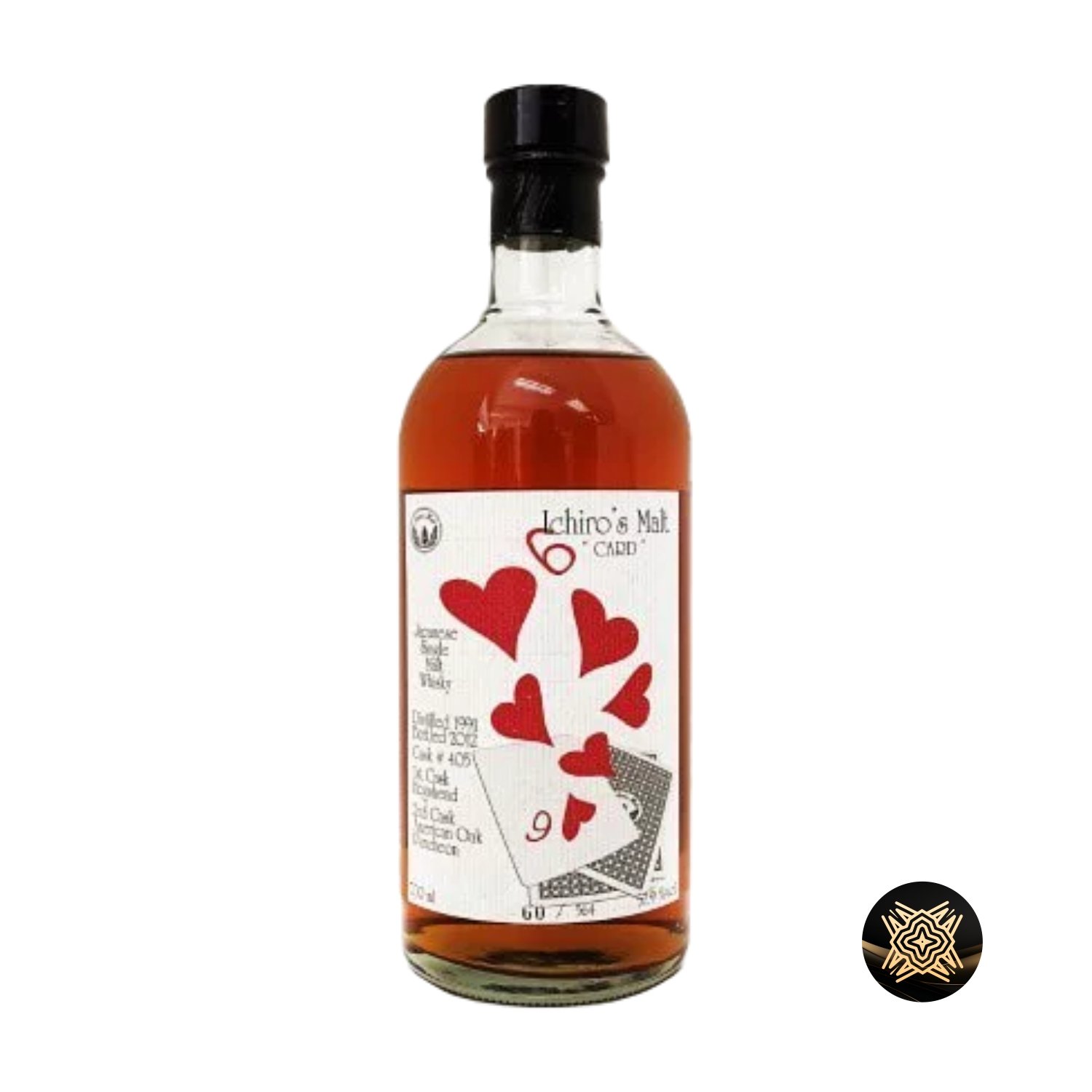 回收羽生Hanyu威士忌撲克系列紅心6