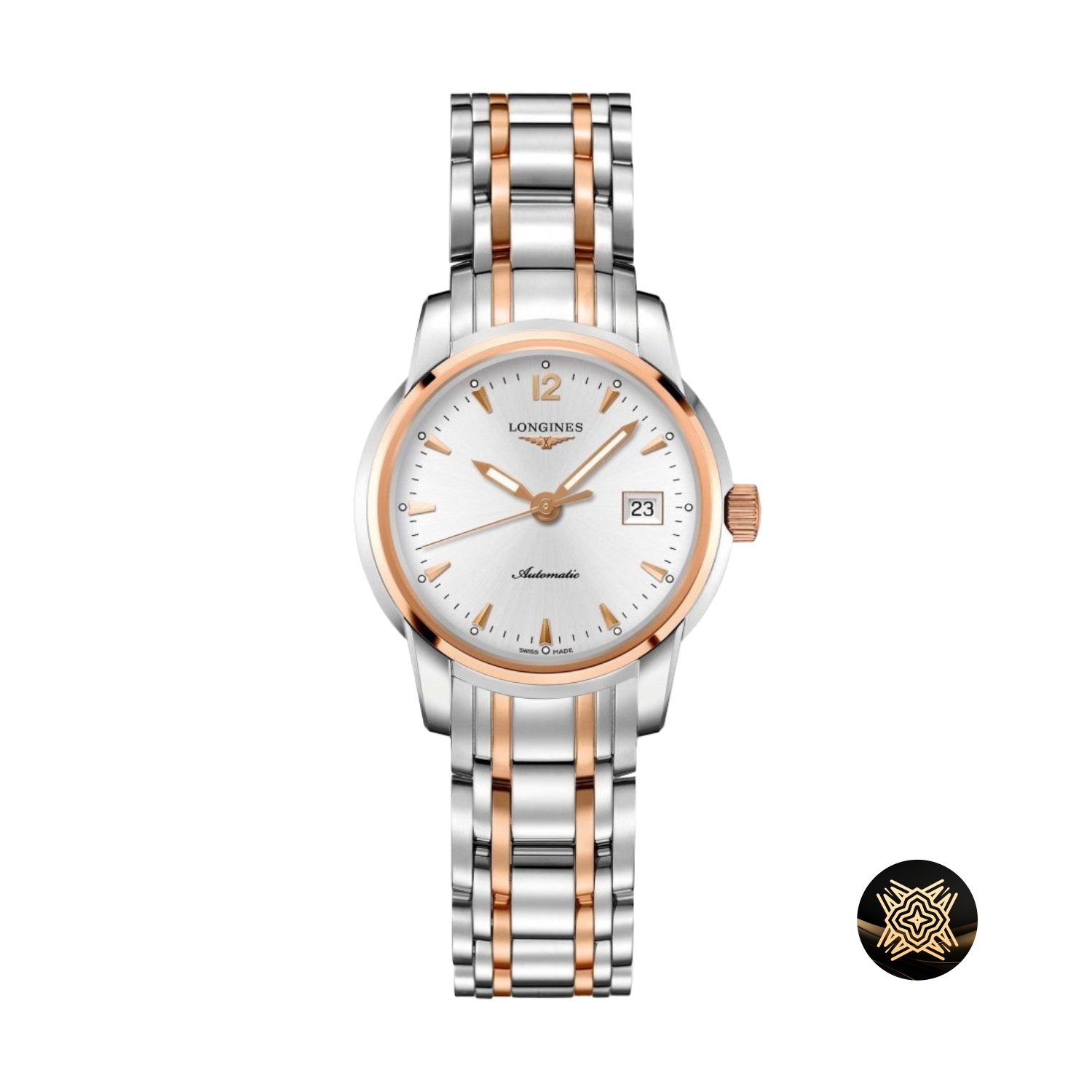 Longines Saint-Imier 浪琴索伊米亞系列 L2.563.5.72.7 女士自動機械腕錶